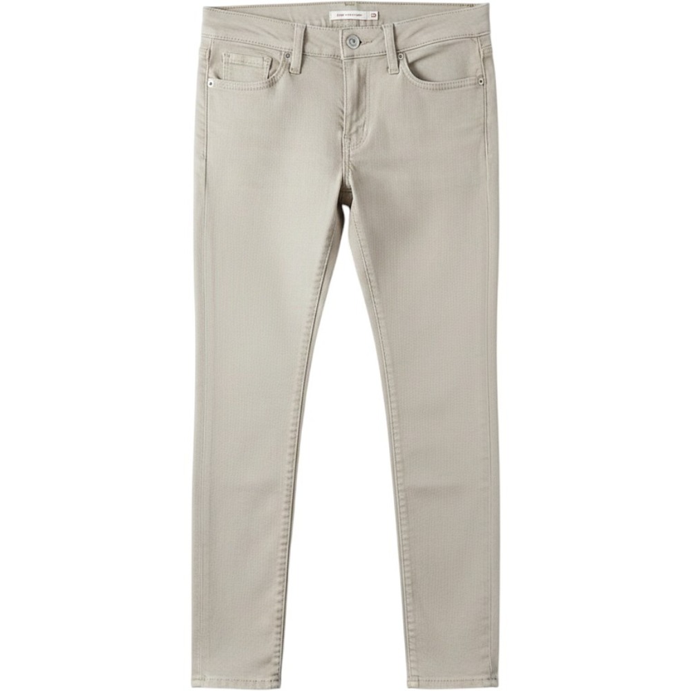 Levis 535 Super Skinny Low Rise Tan Jeans